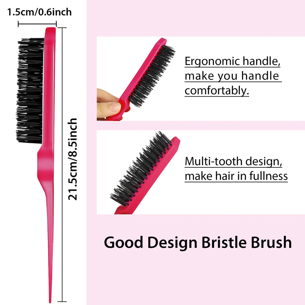 Edge Control Brush for Sleek Hairline and Smooth Edges Perfect for Flyaways and Styling Gel Application Edge Control Comb