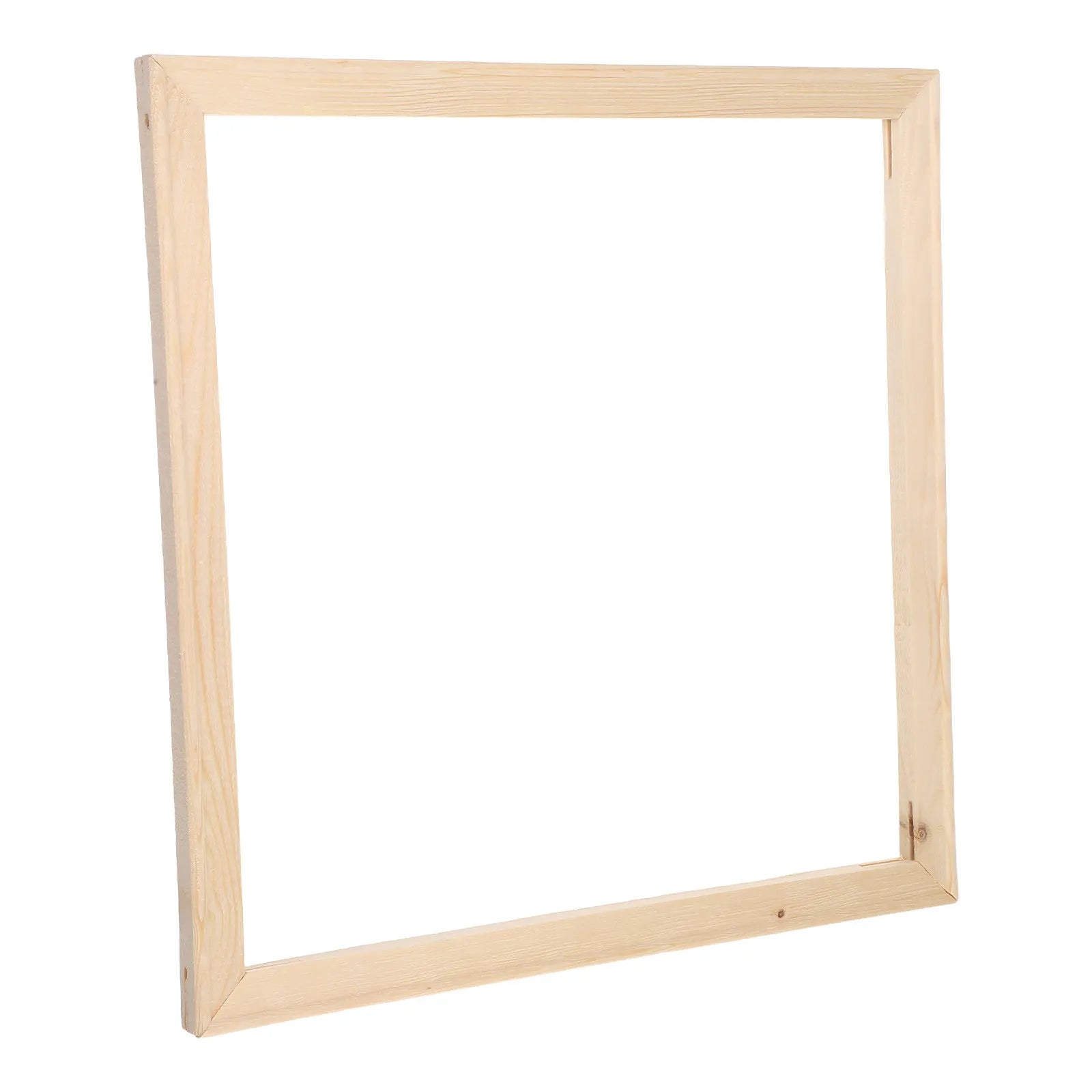 Diy Canvas Stretcher Bars 40x40cm Solid Wood Canvas Frame With Nails For Oil Painting Posters Digital Art Smooth Edges