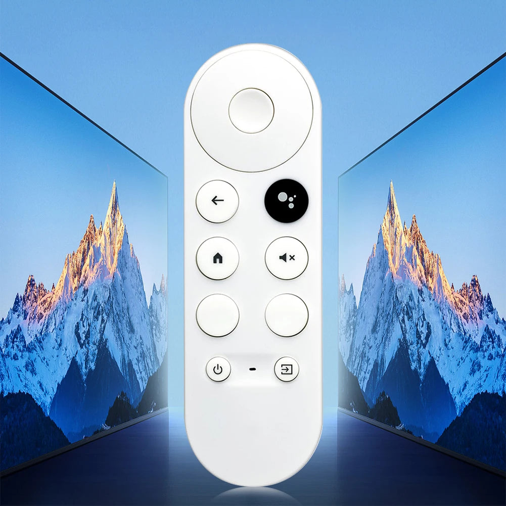 G9N9N Smart TV Remote Bluetooth-Compatible Voice Set-Top Box Remote Control Remote Controller for Google TV Chromecast 4K Snow