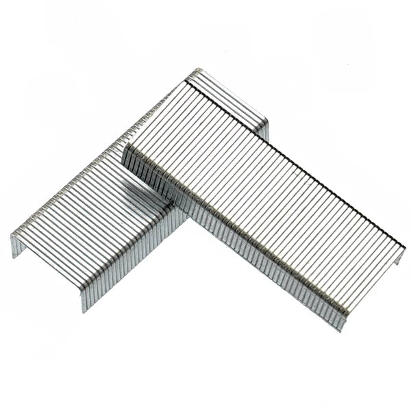 1000Pcs Staples Galvanized 6mm Height Staples for Binding Machine Refill Set Office Desk Stationery Use Staple Pins Paper