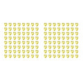 Bling Sparkly 3D Gem Acrylic Earrings Stickers Kids DIY Toys 6MM Self Adhesive Love Heart Rhinestone Crystal Stickers For Girls