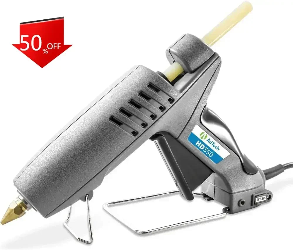 [XMSJ]Industrial Strength Full Size High-Output Hot Melt Glue Gun – Professional Grade Hot Glue Gun for Carpentry, Repairs