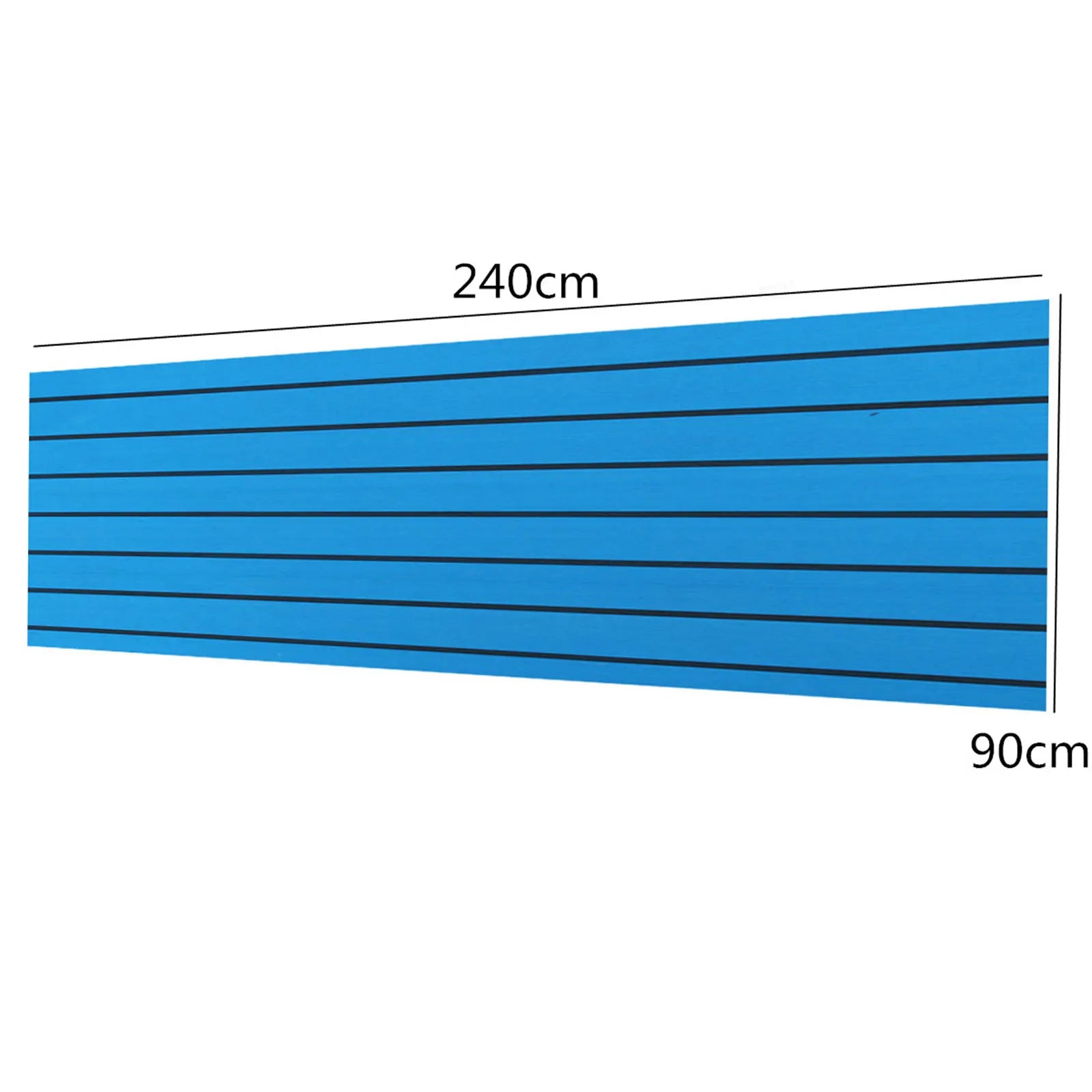 94.5"x 35.4" EVA Anti-slip Mat Foam Boat Decking Sheet Anti-Slip Self-Adhesive Deck Boat Flooring Mat Cuttable