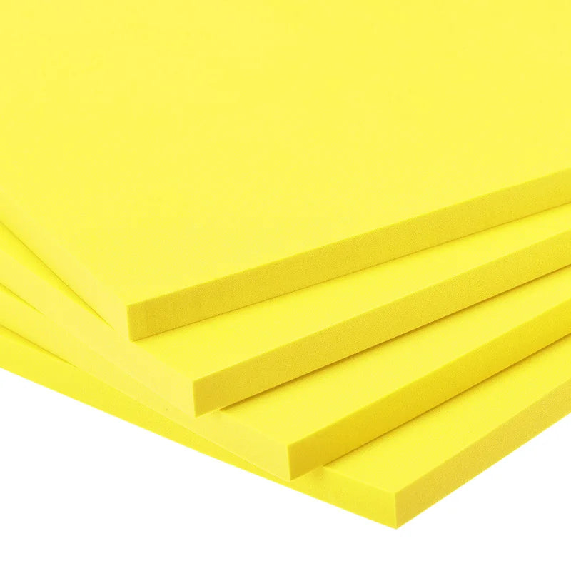 4pcs Thickness 3/5/7/10mm EVA Foam Sheets Sound-Absorbing Noise Spone Foam Craft EVA Sheets DIY Handmade Model Making Material