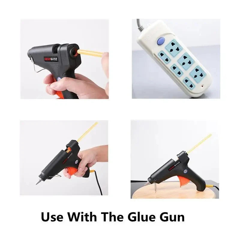 Super PDR 100W Hot Melt Glue Gun Electric Repair Tool Temperature Thermo Kit Household Industrial DIY Craft with 11mm Glue Stick