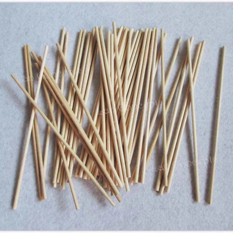 150x5mm Wood Round Lollipop Popsicle Sticks Ice Cream Stick Kids DIY Crafts Tools - 300pcs/Lot Free Shipping
