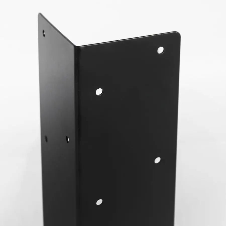 Pcs Raised Garden Bed Corner Brackets for 1224 Flower Vegetable Furniture Planter Wood Garden Bed Box, 11 x 3 x 3 Black Metal Co
