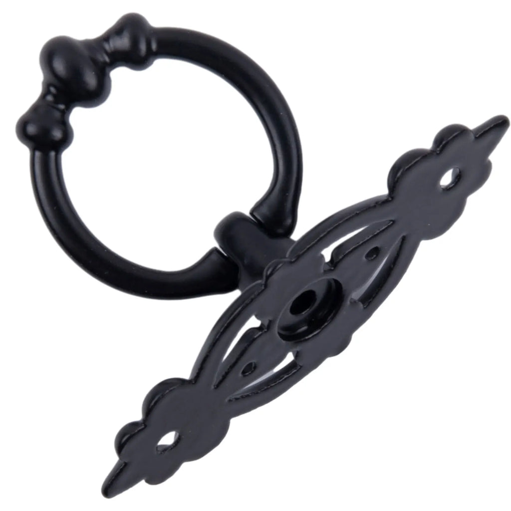 Cabinet Retro Handle Door Antique Alloy Handle Drawer Pull Ring Wood Case Handle Hanging Ring For Home Furniture DIY Decoraction