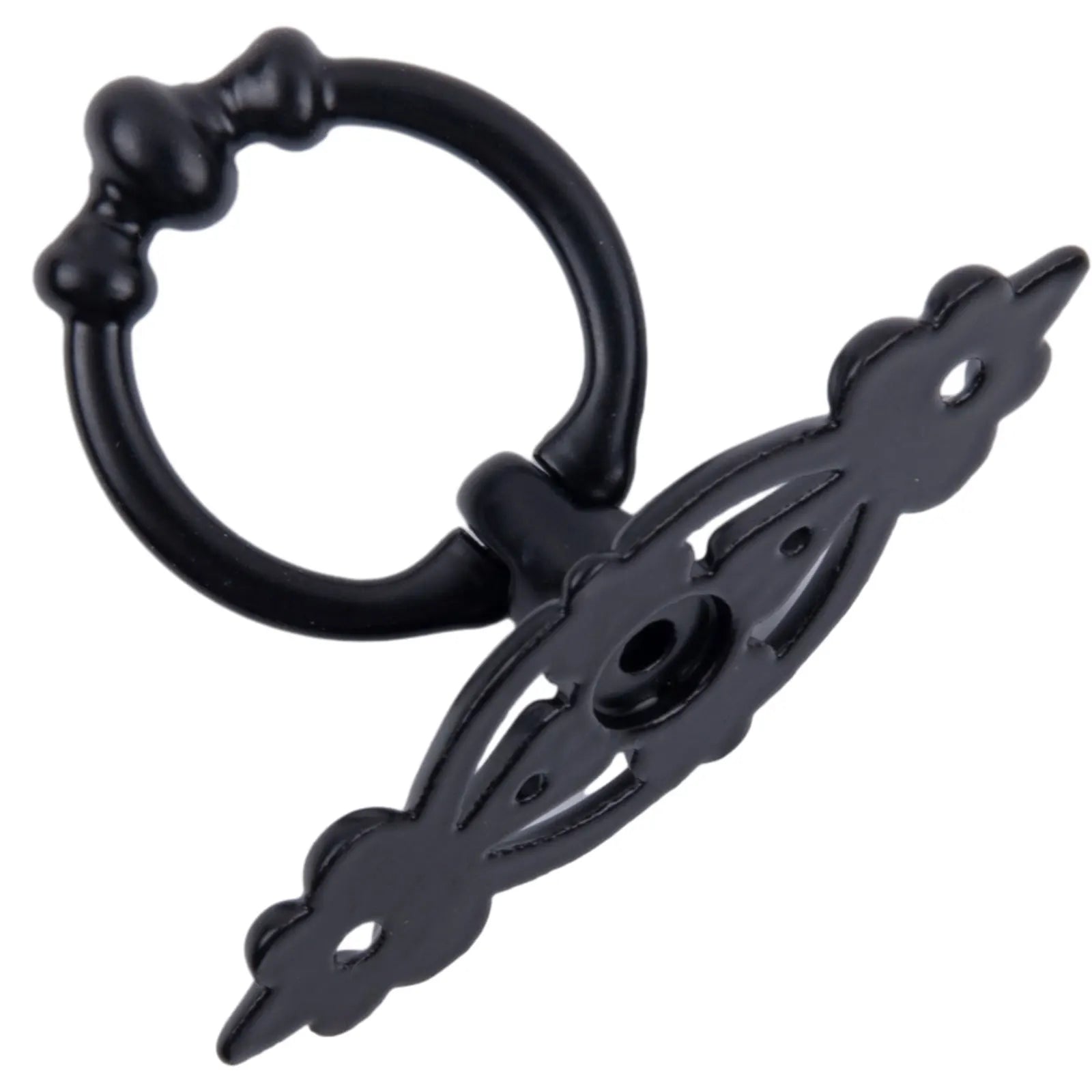 Cabinet Retro Handle Door Antique Alloy Handle Drawer Pull Ring Wood Case Handle Hanging Ring For Home Furniture DIY Decoraction