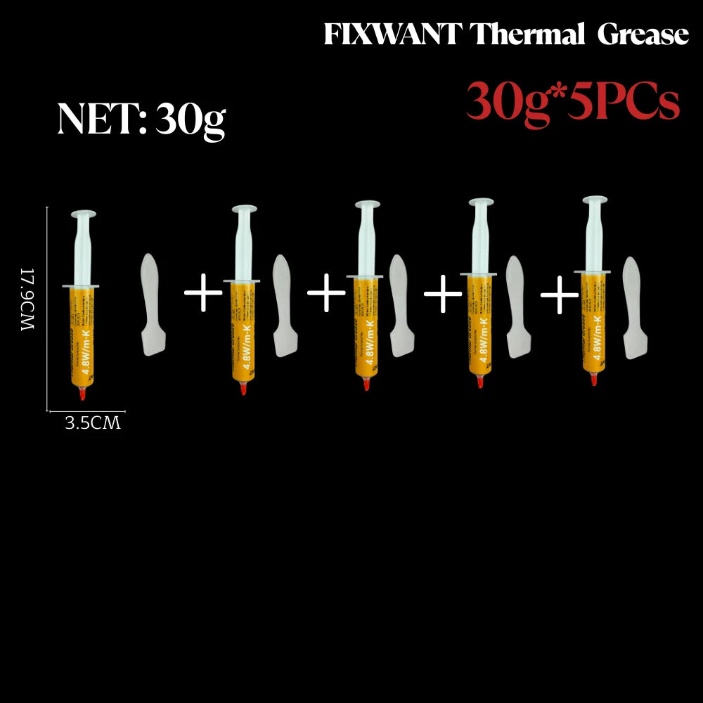 4.8w/m·k Thermal Grease Paste Heat Dissipating Silicone for CPU/GPU/LED Computer Heat Sink Thermal Conductive Adhesive
