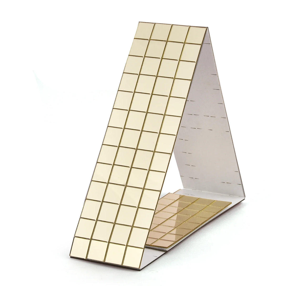 Self-Adhesive Real Craft Mini Square Mirrors Mosaic Tiles Stickers For Bathroom DIY Handmade Craft Home Decoration Making