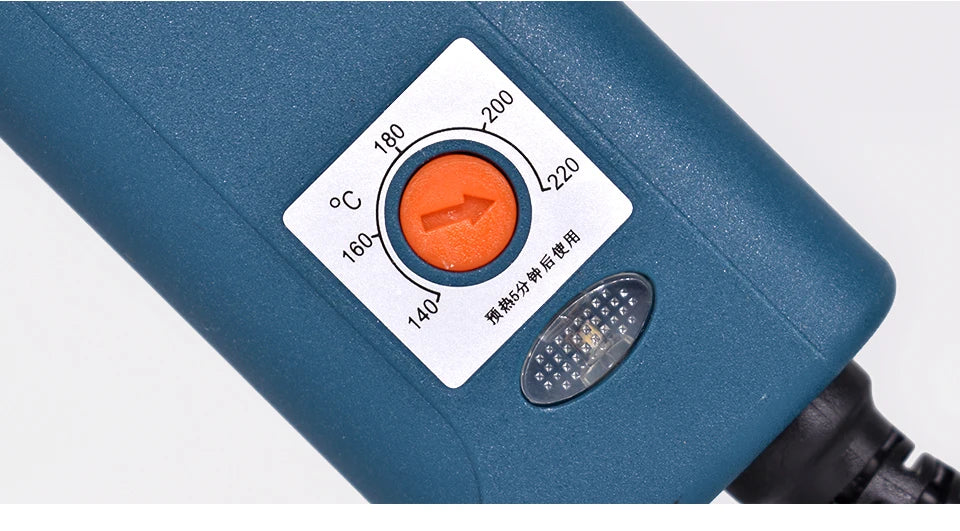 150w Hot Glue Gun, 8 Combinations, Adjustable Temperature, Suitable For Craft Repair Diy Use 11mm Glue Stick Purecopper Nozzle