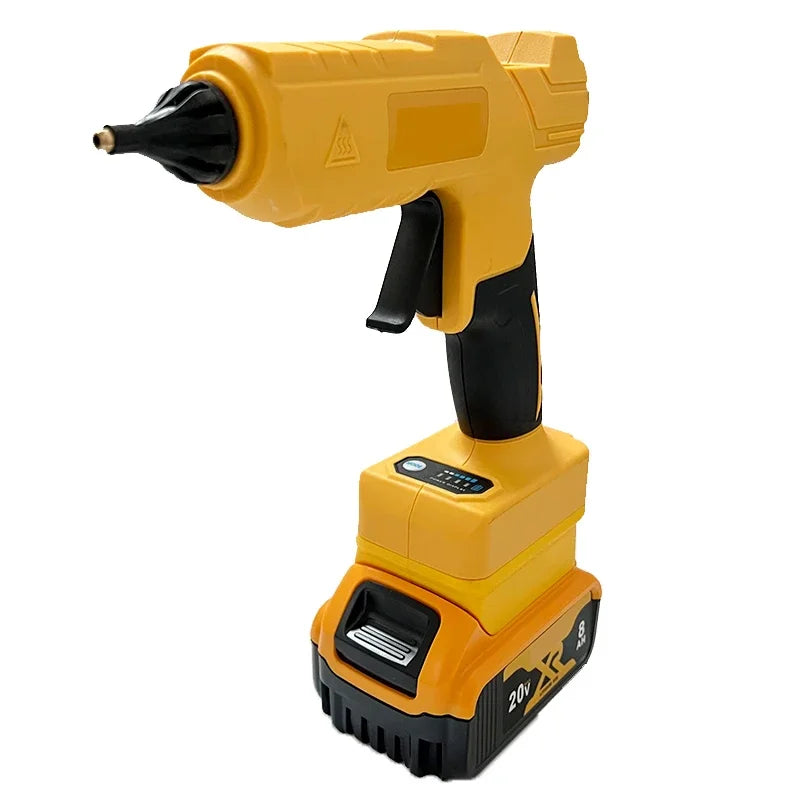 Fit Dewalt Cordless Electric Handheld Hot Glue Gun Repair DIY Tool Melt Welding Hot Air Gun Anti-scald Nozzle for 20V Battery