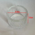 Small Clear Mini Candlestick Table Glass Tealight Candle Holder Wedding Table Decor,Party Supplies,Home Decor LZT001