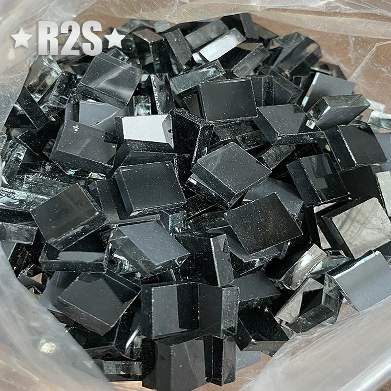 100g Glass Mirror Mosaic Tiles Bulk Diamond Shape DIY Craft Handcrafted Accessory Home Wall Artwork Decor Supplies arte