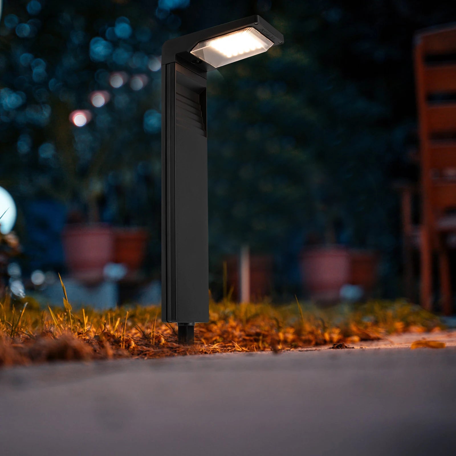 Low Voltage Landscape Lighting Path Lights LED 2w Pathway Lights with Stake and Connector 100/200lm Lumen Warm Light