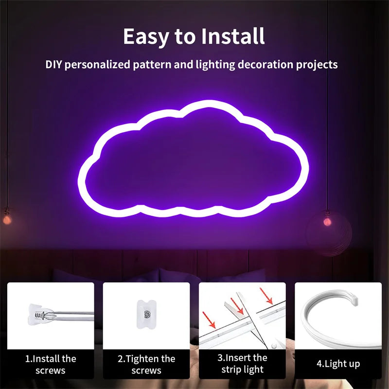 USB Neon Rope Lights,Flexible Led Rope Lights Control with App/Remote,Music Sync Gaming Neon Light Strip for Living Room Bedroom