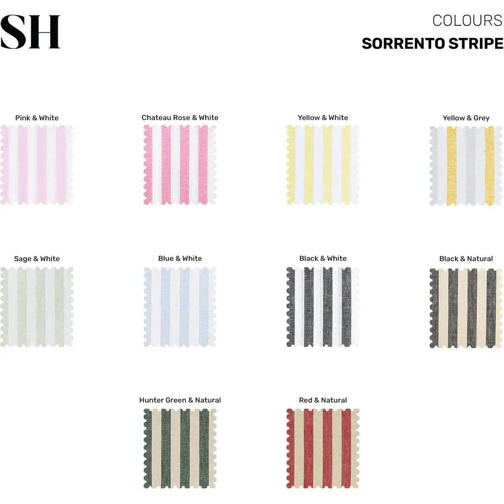 Pure Linen Table Runner, 14x156 Inches, Hunter Green and Natural Stripe, Perfect for Dining, Fall, Autumn, Thanksgiving, Christm