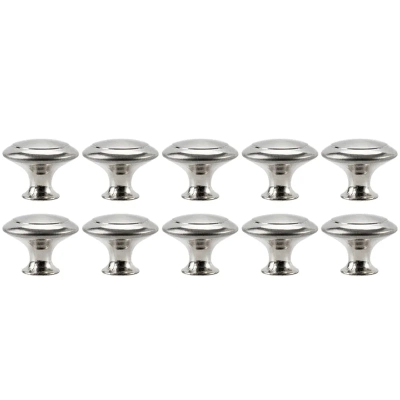 Stainless Steel Door Knobs Drawer & Cabinet Pull Handles Kitchen Cupboard Knobs Furniture Hardware Accessory