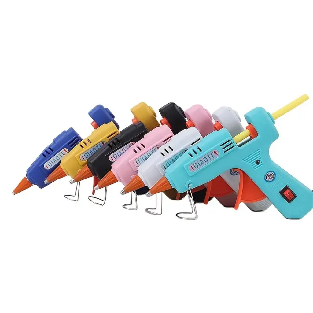 Professional 30W 7mm Glue Stick Hot Melt Gun for Jewelry Making and Toy Repair - Multi-function Hot Glue Gun Kit - Special One-p