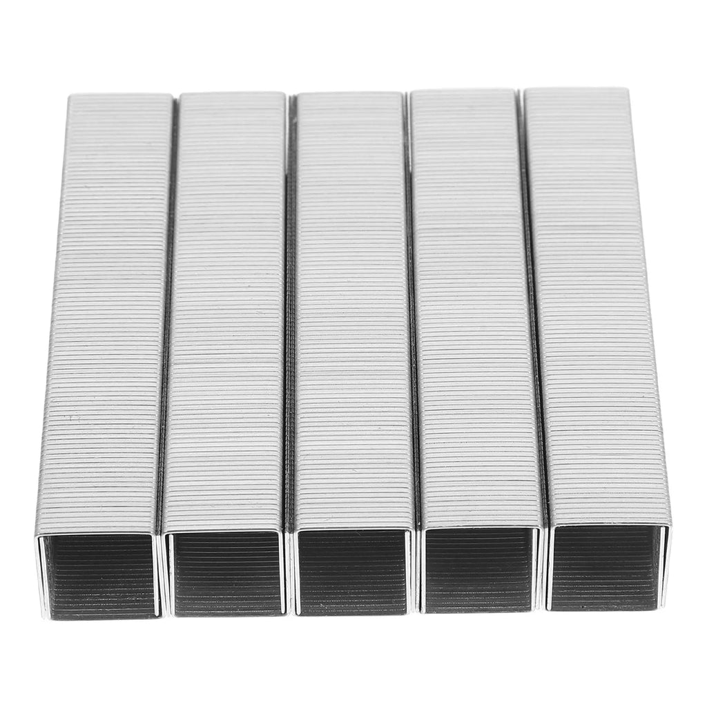 1000Pcs Heavy Duty Steel Staples Standard Mini Staples Refill for Office School Home Use Paper Binding File Stapler Supplies