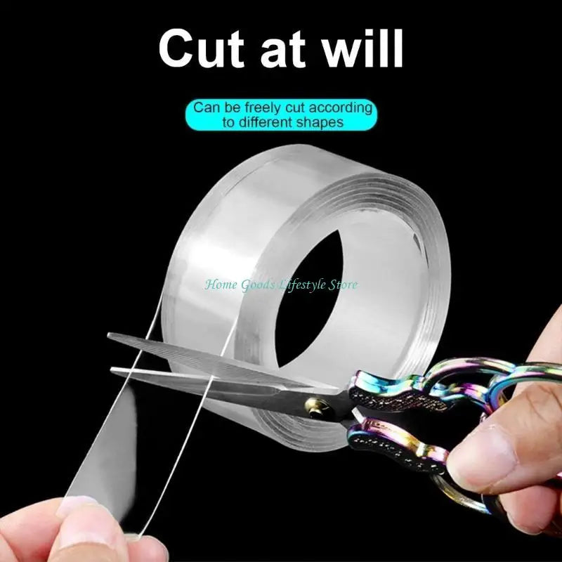 E74E Heavy Duty Clear Tape Strong Mounting Tape 20mm for Secure & Clean Mounting