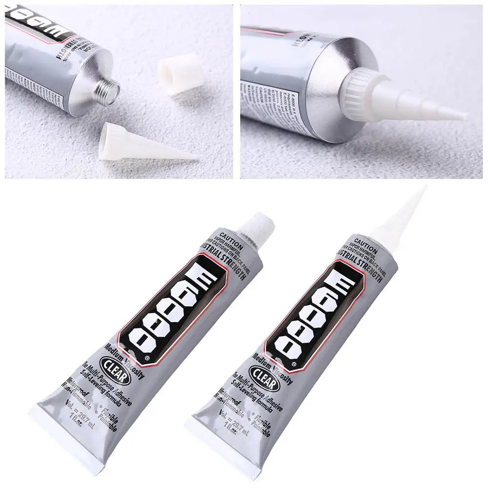 30ml E6000 Multi-Purpose Glue Adhesive Epoxy Resin Repair Cell Phone Touch Screen Liquid Glue Jewelry Craft Super Adhesive