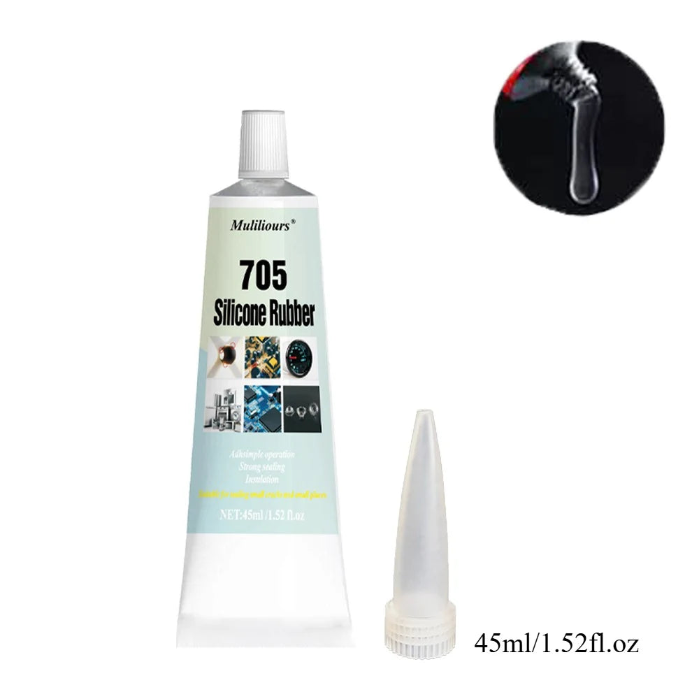 Silicone Industrial Adhesive 704/705/706 Electronic Sealant Components Lithium LED Insulation Waterproof Sealing Silicone Rubber