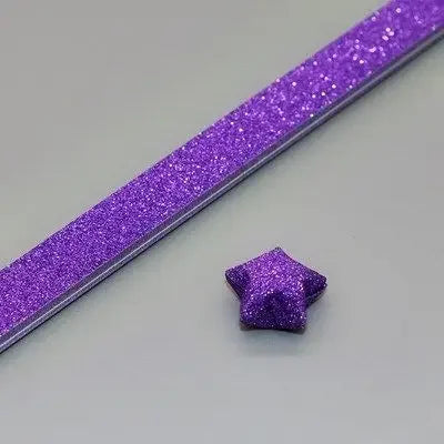 140 Sheets Glitter Paper Origami Stars Paper Strips Lucky Star Decoration Folding Paper Origami for Hand Arts Make Home Decor
