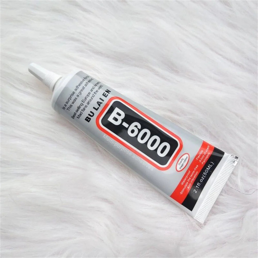 E6000 50ml Multipurpose Adhesive Make Crystal Jewelry Crafts Repair Phone Glass Screen Nail Gel Office Home Supply Bonding Tool