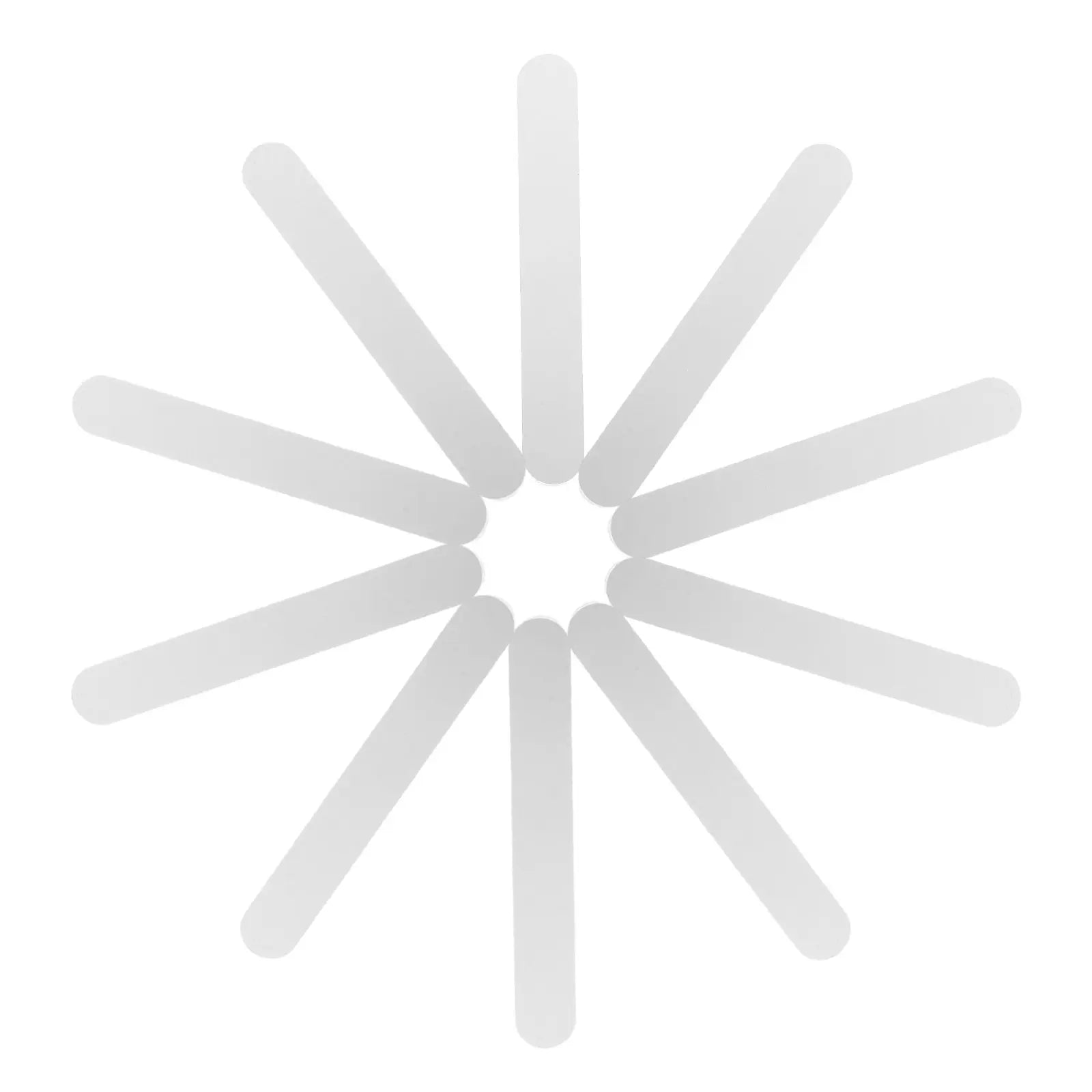 30Pcs Acrylic Popsicle Sticks Reusable Transparent DIY Ice Cream Cake Pop Dessert Craft Sticks for Homemade Treats Baking