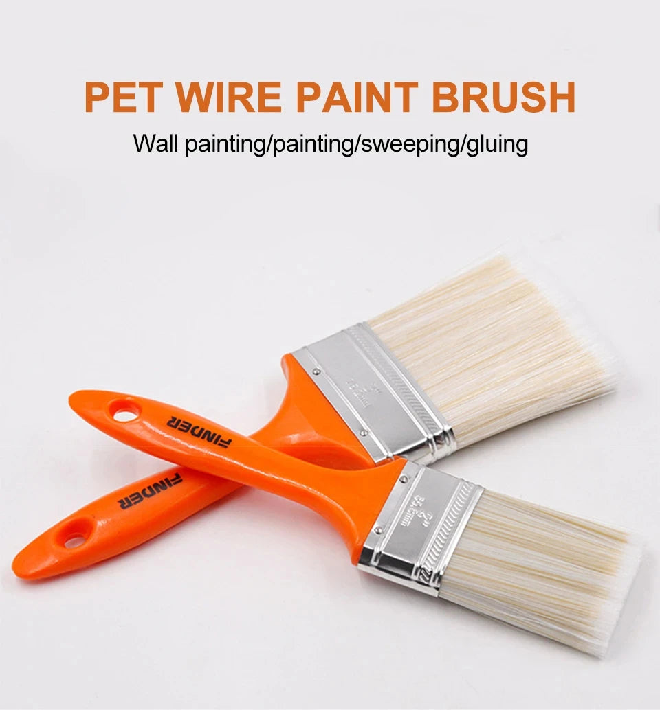 Paint Brushes Wall Paint Brush PET Soft Bristle Durable Cleaning Brush ABS Handle Home Decoration Oil Painting Brush Tools