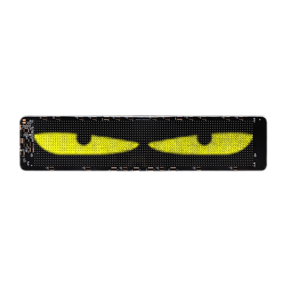 Devil Eyes LED Panel Light DIY Programmable LED Demon Eyes Flexible Display Screen Remote Control for Car Truck Accessories