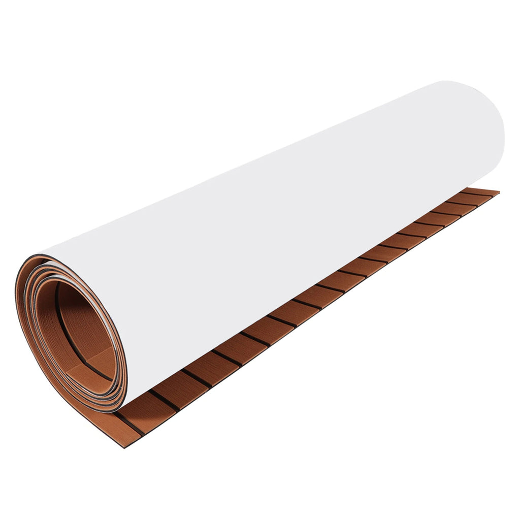 94.5"x 35.4" EVA Anti-slip Mat Foam Boat Decking Sheet Anti-Slip Self-Adhesive Deck Boat Flooring Mat Cuttable