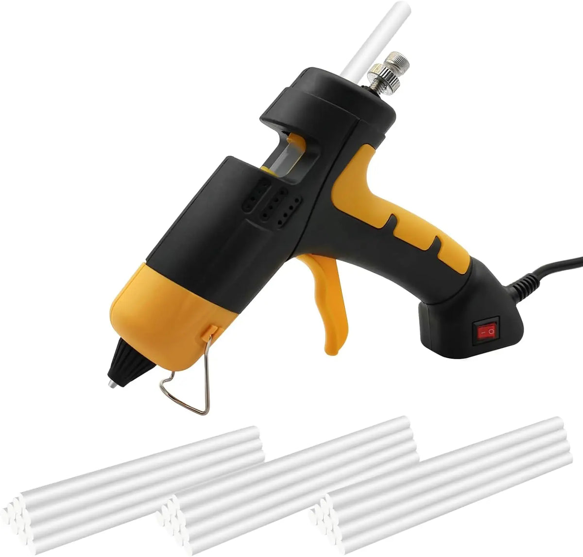Mini Hot Glue Gun Hot Melt with 30pcs Glue Sticks Heavy Duty Industrial Hot Glue Gun Kit Arts Crafts Home Repair DIY Projects