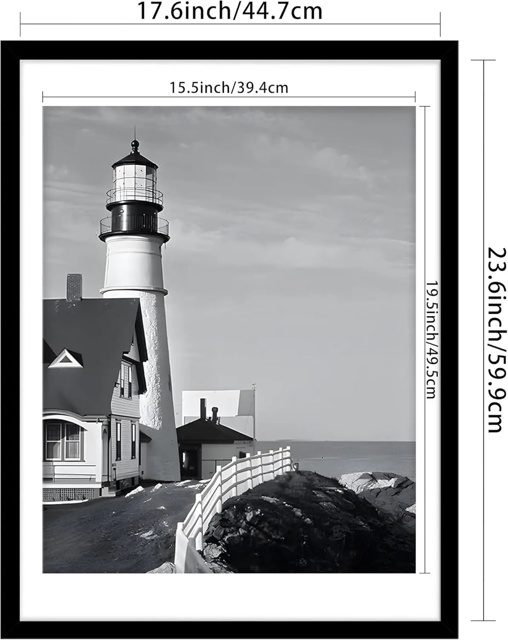 18x24 Picture Frame 3 Pack, Black Poster Frame with Mat for 16x20 or 18x24 Photos, Wall Mounting for Home Decor