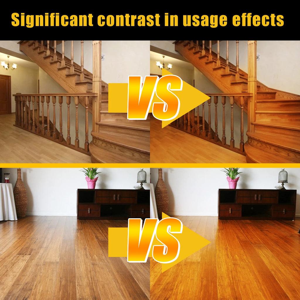 Jakehoe Wood polishing beeswax Wood floor Polishing Brightening Care Wax Wood furniture decontamination cleaning wax