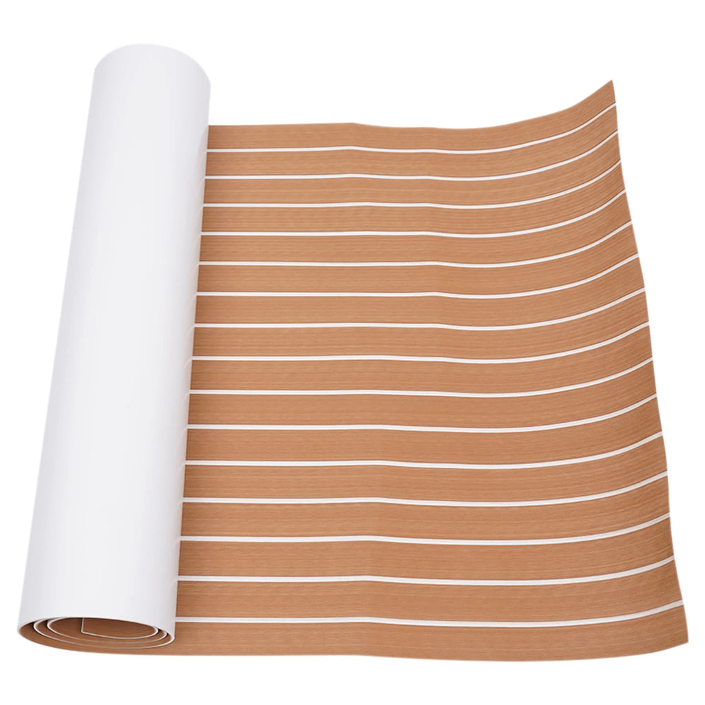 94.5"x 35.4" EVA Anti-slip Mat Foam Boat Decking Sheet Anti-Slip Self-Adhesive Deck Boat Flooring Mat Cuttable