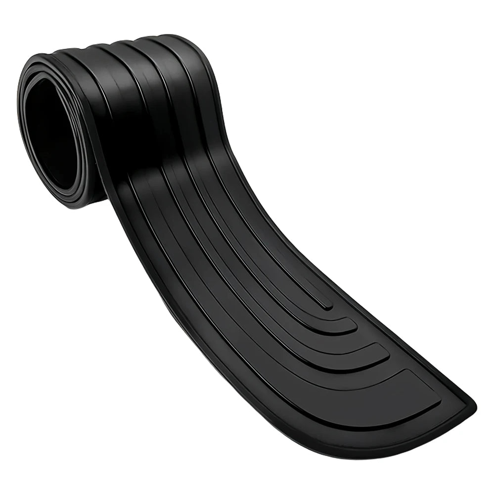 Universal Car Trunk Door Guard Strips Sill Plate Protector Rear Bumper Guard Rubber Mouldings Pad Trim Cover Strip Car Styling