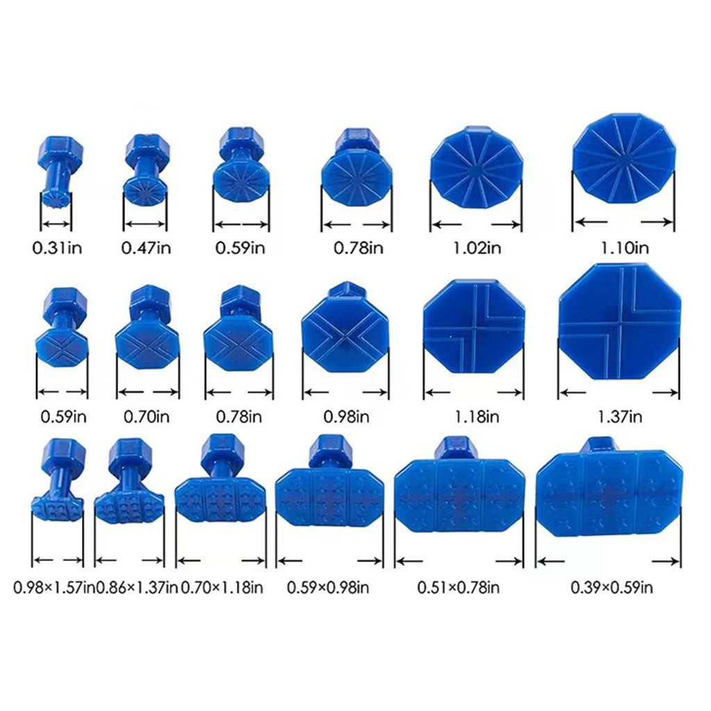 Car Dent Repair Tool Glue Gun Paintless Sheet Metal 2 in 1 T-bar Dent Repair Kit Auto Dent Remover Suction Auto Dent Puller Tool