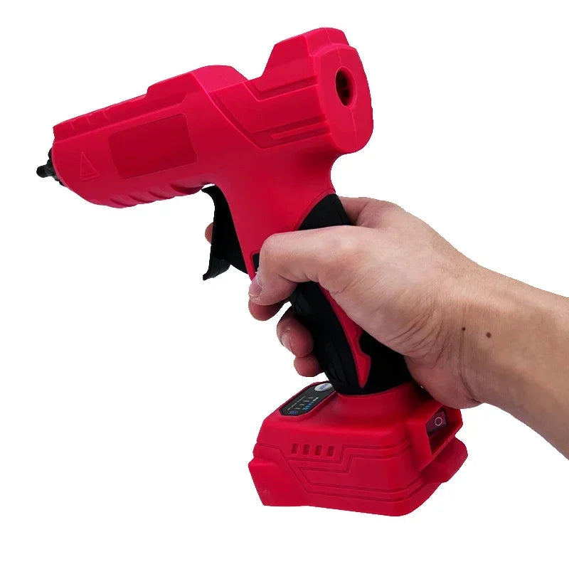 Fit Milwaukee Electric Hot Melt Glue Gun 18V Li-ion Battery DIY Hot Melt Glue Gun For Packaging Decoration