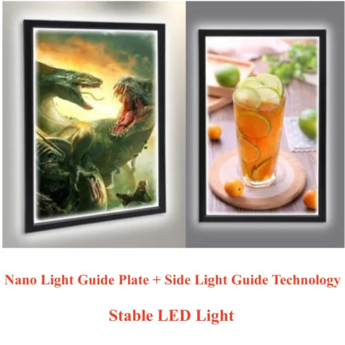 24"x36" Advertising Frame Store Wall Mount LED Light Box Movie Poster Display US