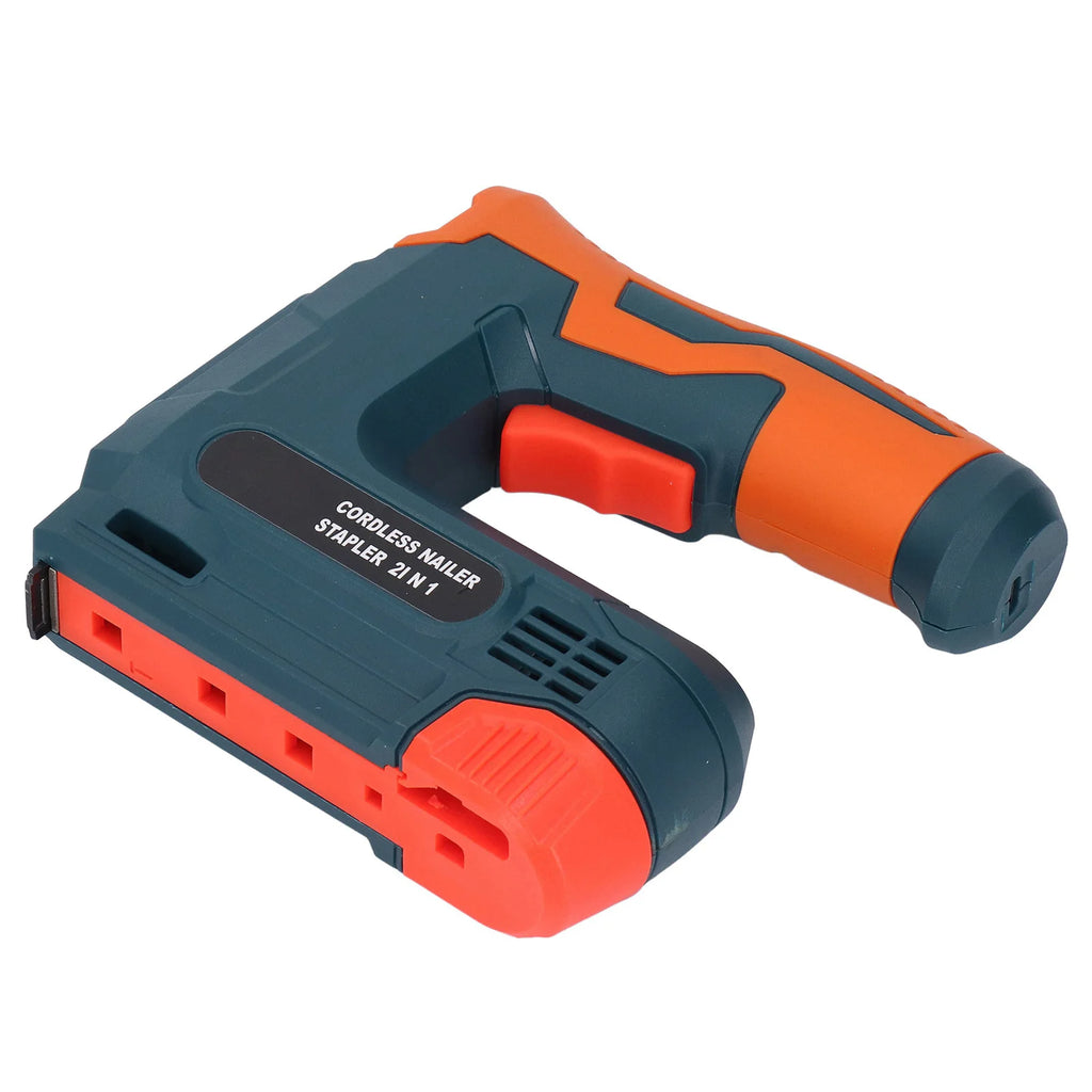 Cordless Brad Nailer Portable USB Charging Battery Powered Nail Gun for Woodworking Electric Nail Gun Battery Powered Nail Gun