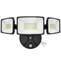 70W LED Dusk to Dawn Flood Lights, 7000LM Black Exterior Security Outdoor Lighting,IP65 Waterproof Outdoor 3 Adjustable Heads Ph