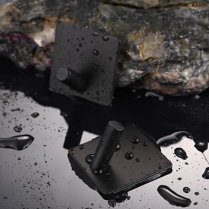 Strong Adhesive Wall Hook Sticker Hanging Coat Rack Clothes Hanger Shower Robe Hook Kitchen Bathroom Towel Hooks Holder