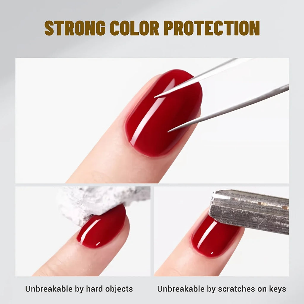 XEIJAYI 1pc 15ml Long-Lasting Gel Top Coat Shine Finish and Soak Off LED Nail Lamp - Perfect for Nail Art Design