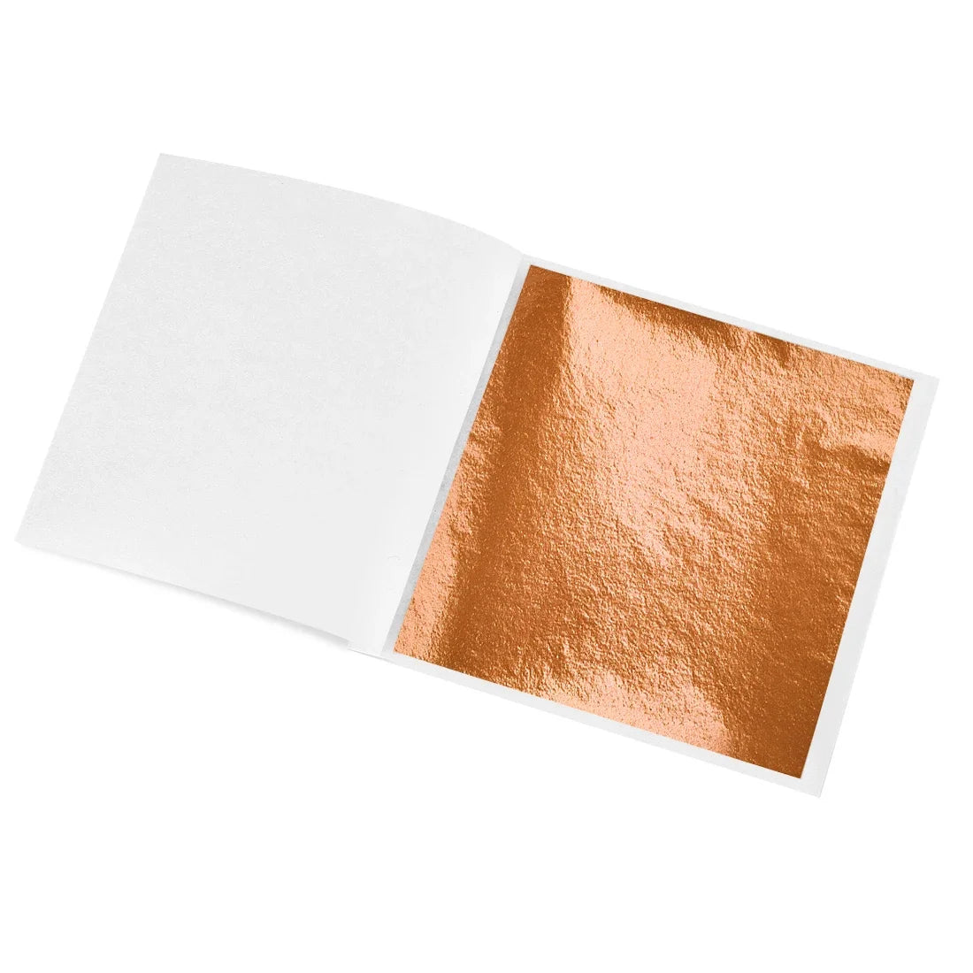 100pcs Imitation Gold Silver Foil Paper Leaf Gilding DIY Art Craft Paper Birthday Party Wedding Cake Dessert Decorations