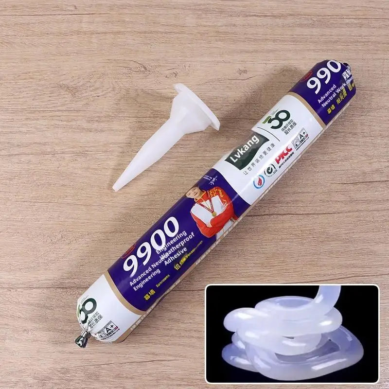 Quick-Drying Sealant for Door & Window Edges, Waterproof Silicone Adhesive