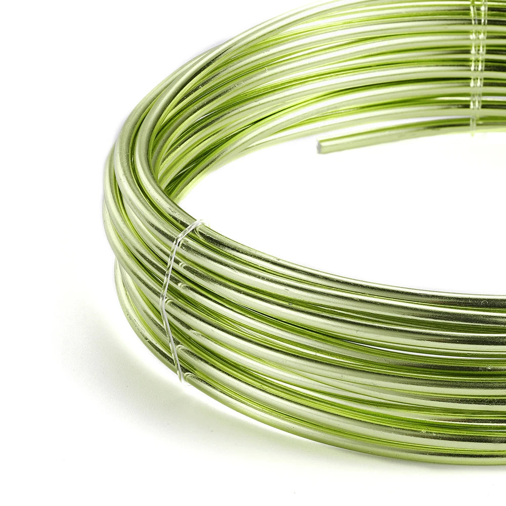 0.6-3mm Anadized Round Aluminum Wire 2-10 Meters Versatile Painted Aluminium Metal Wire For DIY Jewelry Making Accessories