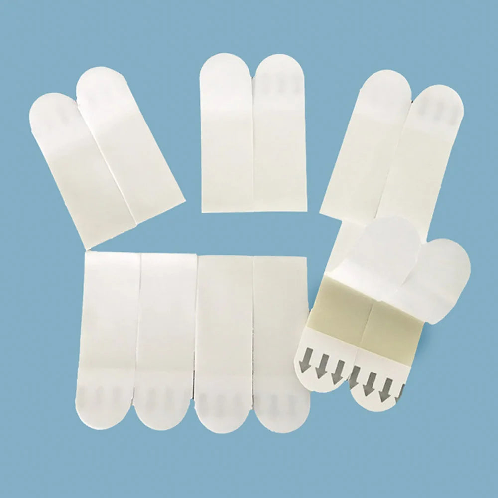Double Sided Tape Sticker Wall 10/20PCS Sets Damage Free Picture&Frame Hanging Strips Waterproof Self Adhesive Hooks Accessories
